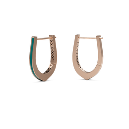 18K Stiles Gold Earring