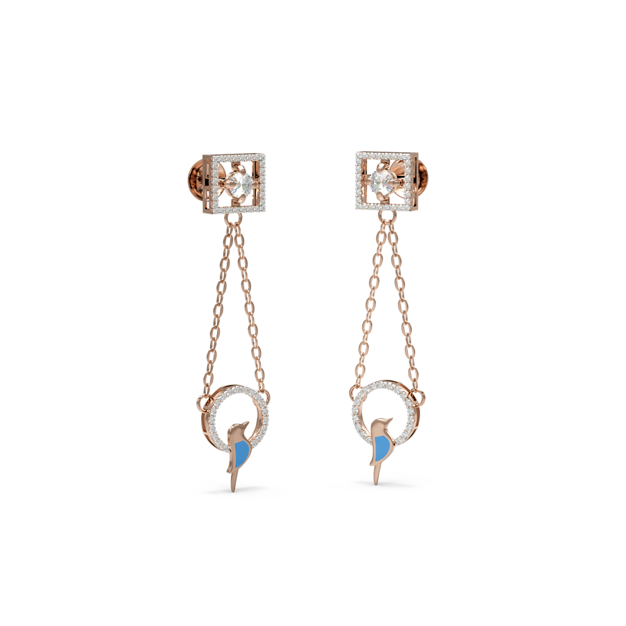 18K Jadon Gold Earring