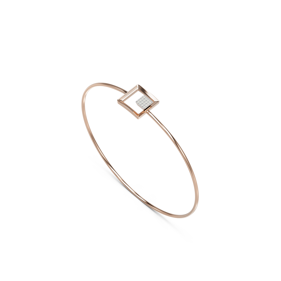 18K Kyle Diamond Bangle