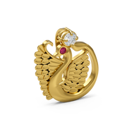 22K Swavy Gold Pendant