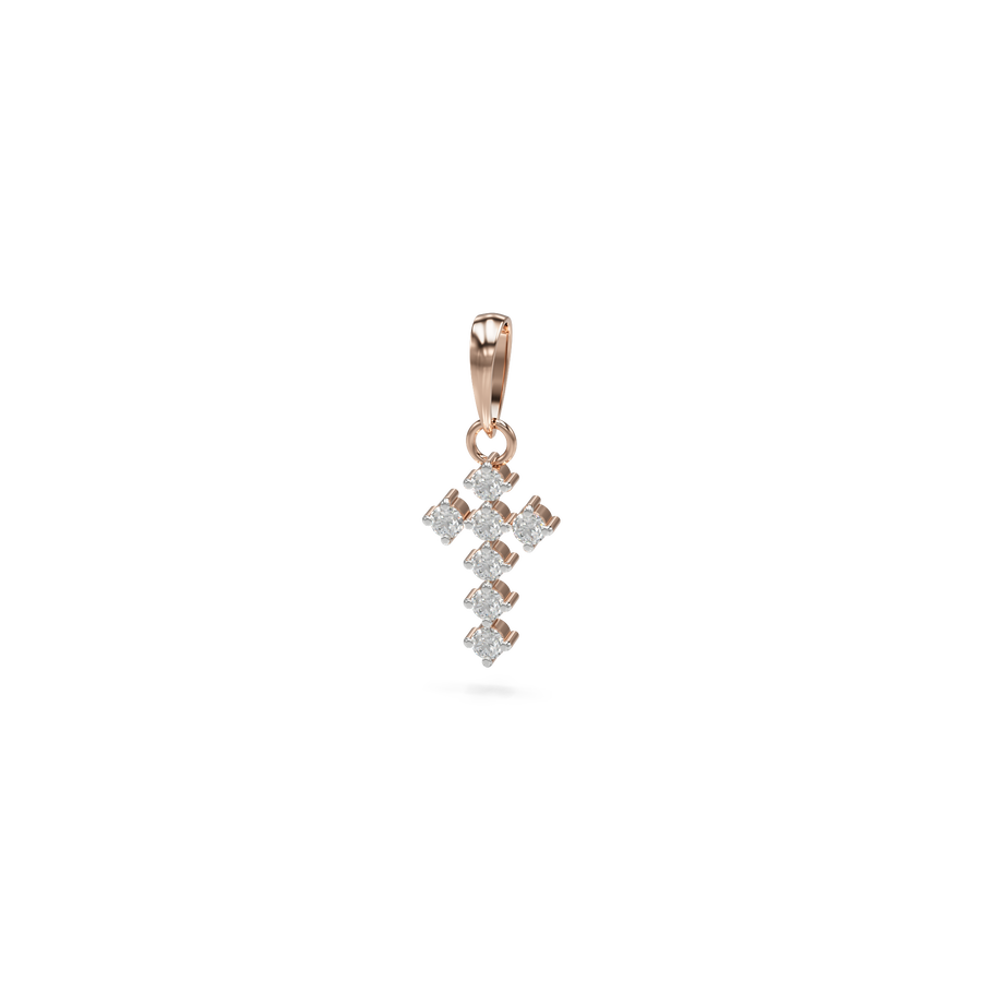 18K Ekisha Diamond Gold Pendant