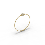 22K Dvija Gold Bangle