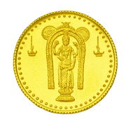 22kt 2g Lord Guruvayoorappan Gold Coin