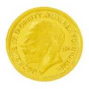 22kt 4g Georgivs Head Gold Coin