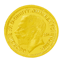 22kt 8g Georgivs Head Gold Coin