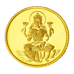 22kt 4g Goddess Lakshmi Gold Coin