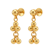 22K Pedro Gold Earring