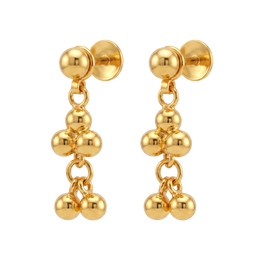 22K Pedro Gold Earring