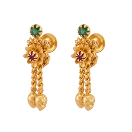 22K Ashwin Gold Earring