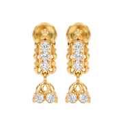 22K Jimiki Gold Earring