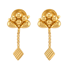 22K Keziah Gold Earring