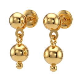 22K  Ema Gold Earring