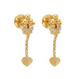 22K Bennett Gold Earring