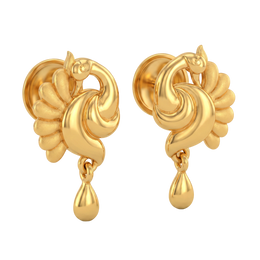 22K Dhara Gold Earring