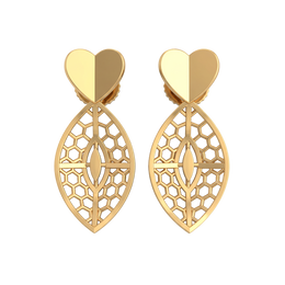 22K Kashton Gold Earring