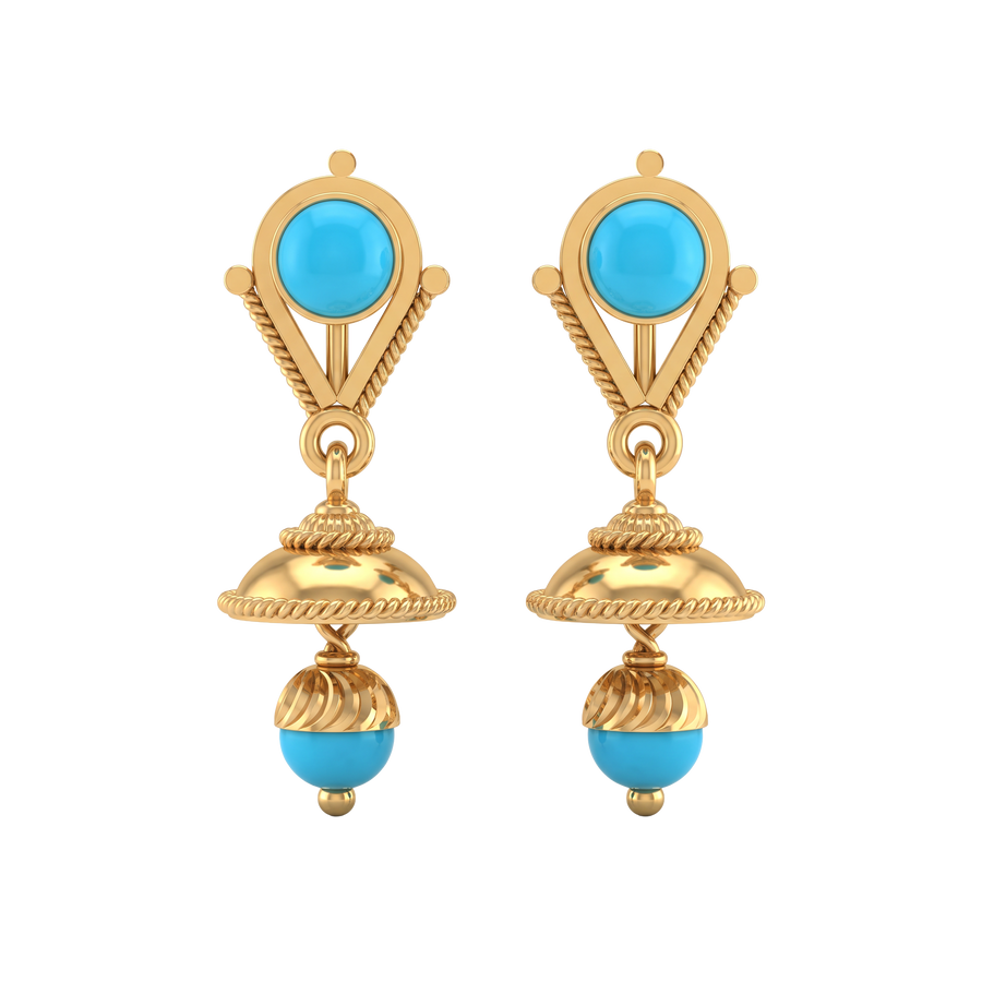 22K Adelynn Gold Earring