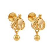 22K Griffin Gold Earring