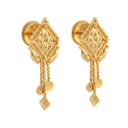 22K Jaxon Gold Earring