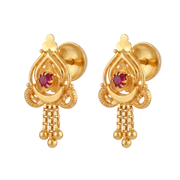 22K Charvi Gold Earring