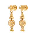 22K Garima Gold Earring