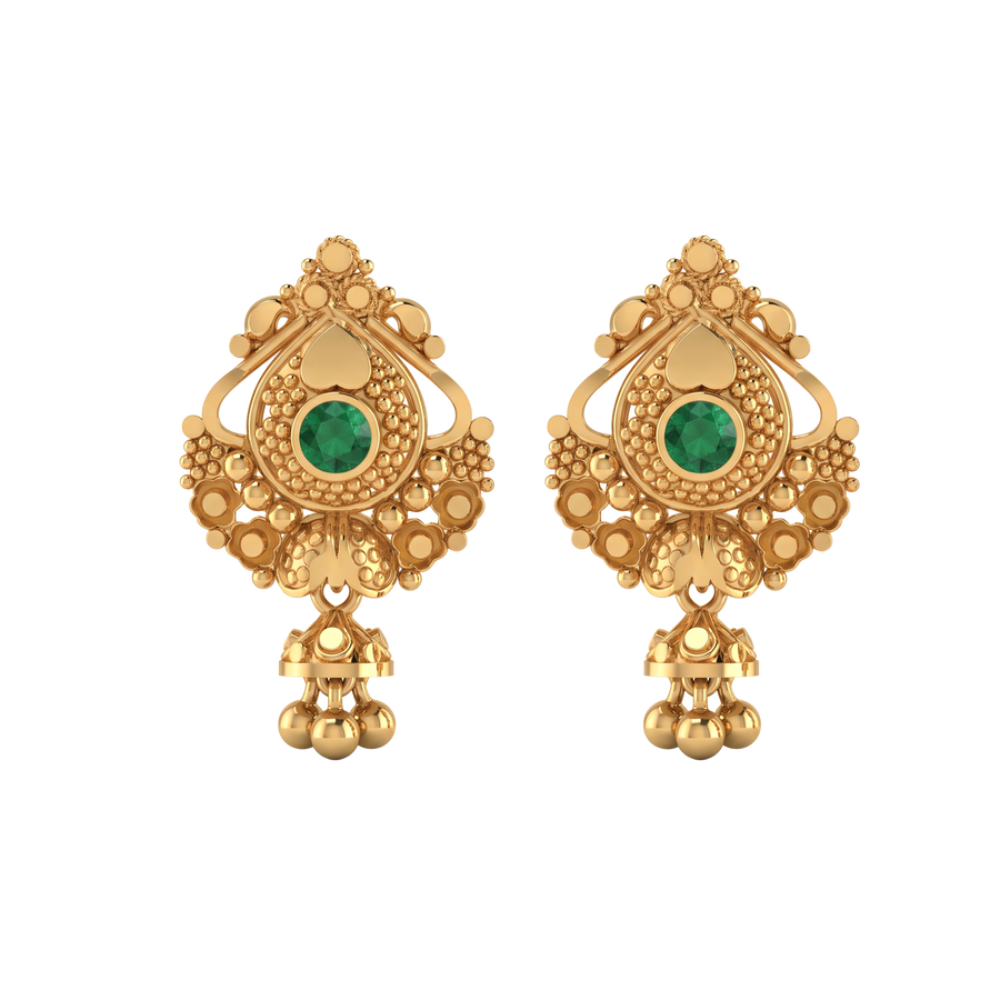 22K Henry Gold Earring