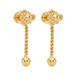 22K Ekisha Gold Earring