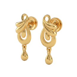22K Bindiya Gold Earring