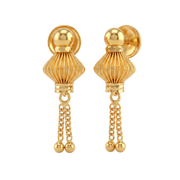 22K Ivana Gold Earring