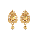 22K Aksa Gold Earring
