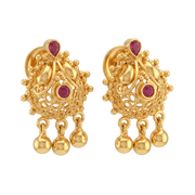 22K Ozzy Gold Earring