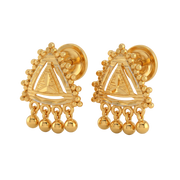 22K Nitya Gold Earring