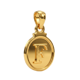 22K Farhan Gold Pendant