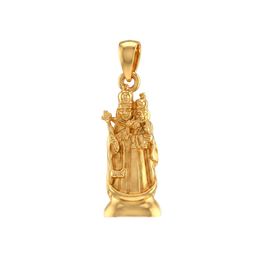 22K Velamkanni Gold Pendant