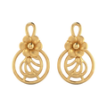 22K Rose Gold Earring