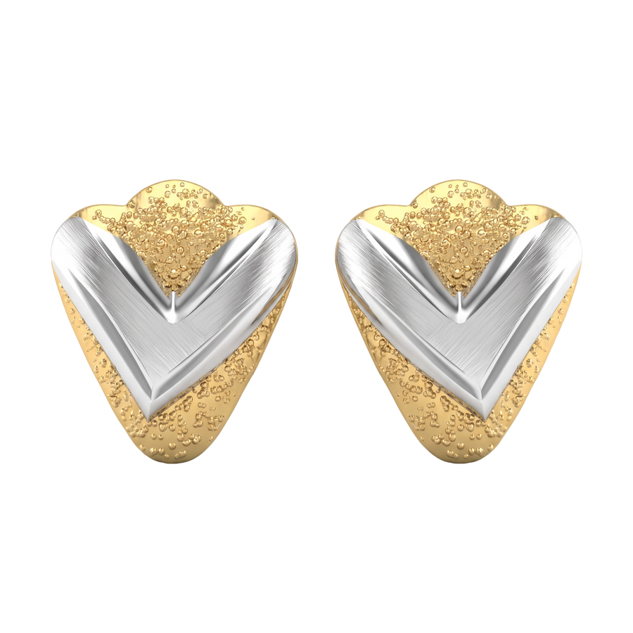 22K Cecilia Gold Earring