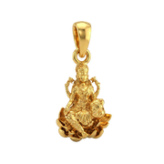 22K Lekshmi Gold Locket