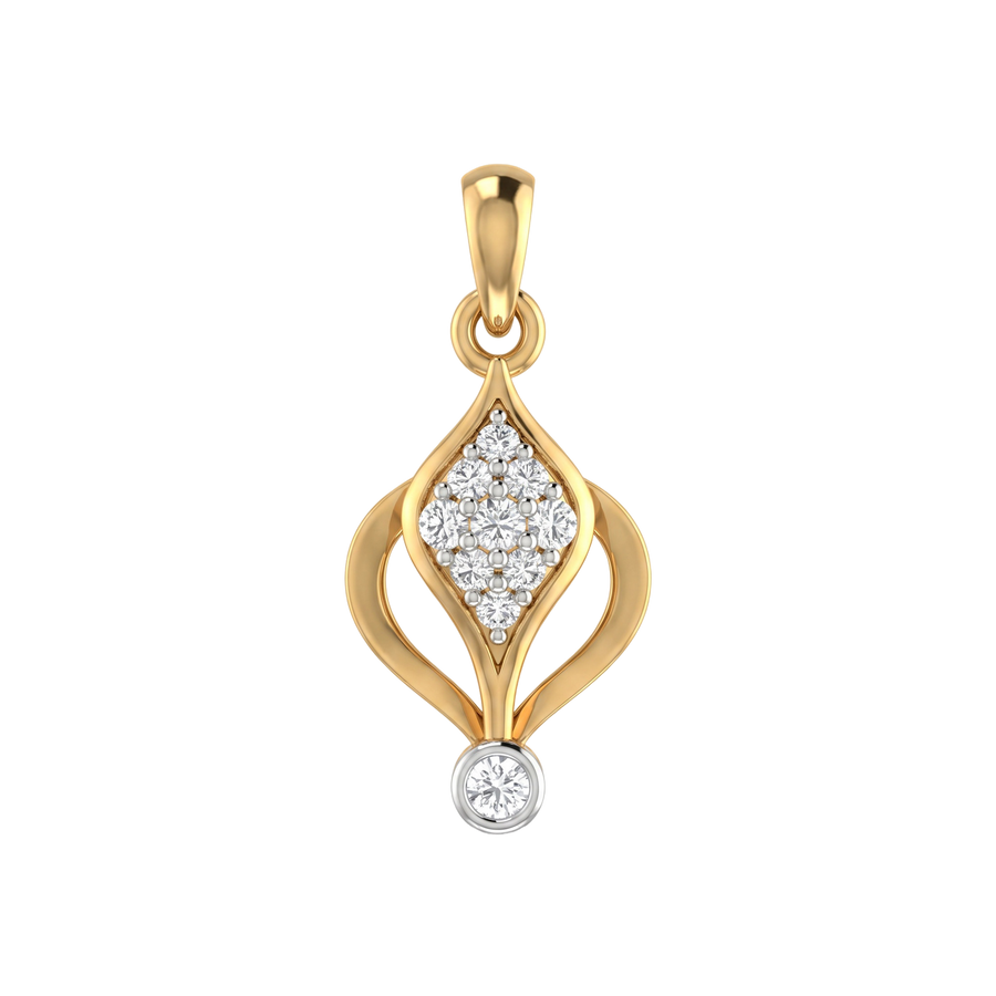 22K Amoura Gold Pendant