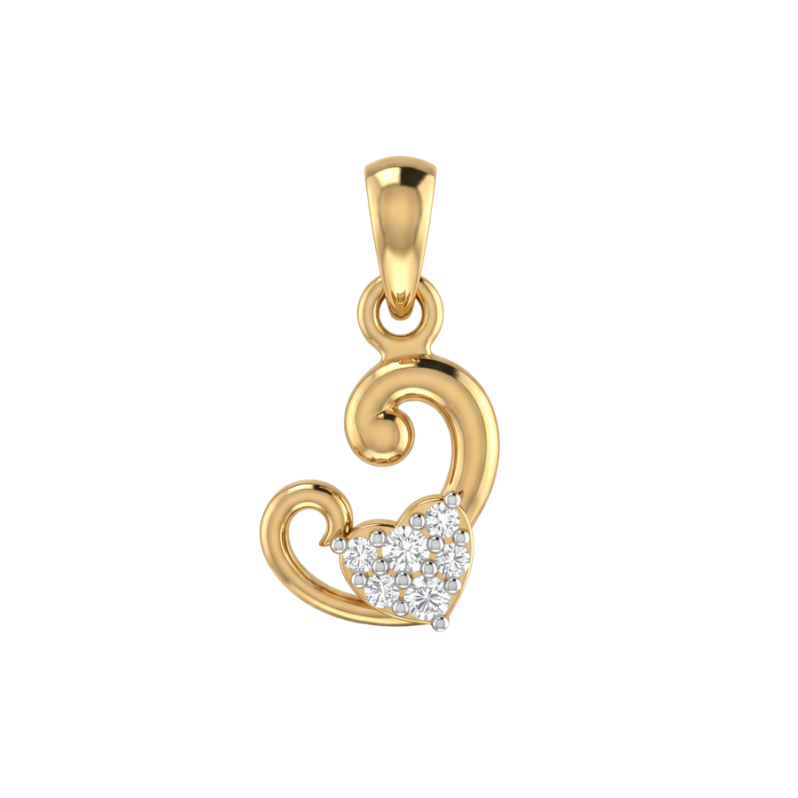 22K Oaklyn Gold Pendant