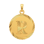 22K Rosy Gold Locket