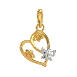 22K Love Bird Gold Locket