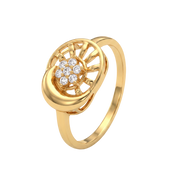 22K Caden Gold Ring