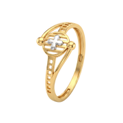 22K Lyra Gold Ring