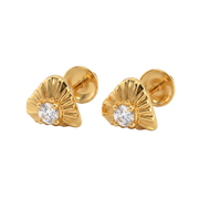 22K Aahana Gold Earring