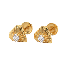 22K Aahana Gold Earring
