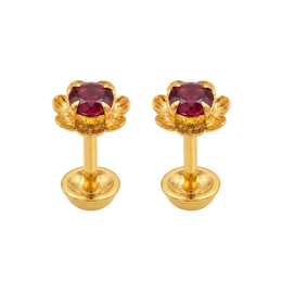 22K Amaya Gold Earring
