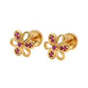 22K Chaitali Gold Earring