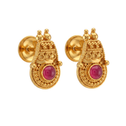 22K Aarvi Gold Earring