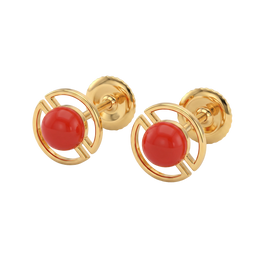 22K Alina Gold Earring