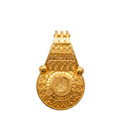 22K Laxmi Gold Pendant