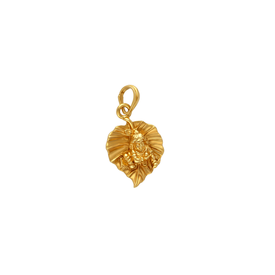 22K Ishvik Gold Pendant